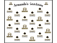 Custom Step and Repeat Backdrop