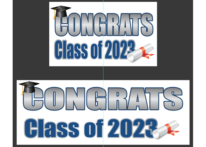 Graduation Banner - Congrats Class Year