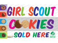 Girl Scout Cookies banner 240327415