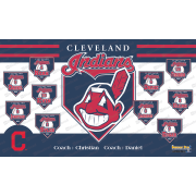 Cleveland Indians - Baseball - T-ball - Team Banner Design Cleveland Indians - Baseball - T-ball - Team Banner Design