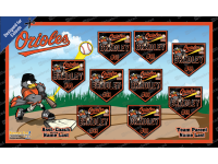 Orioles 2006190341 - Baseball - T-ball - Team Banner Design  