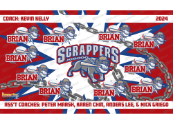 Scrappers - Baseball T-ball - Team Banner Design 